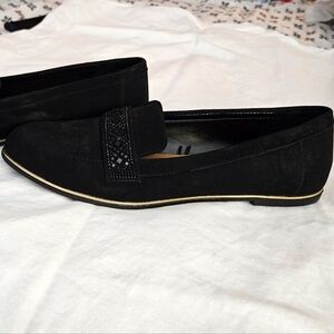Slip on Black flats size 7